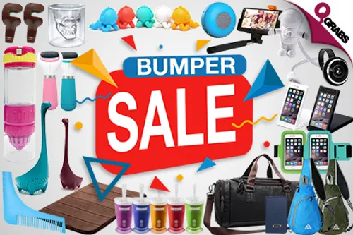 From QR10 Enjoy the New Year & New Savings with our 2018 Bumper Sale! (Up to QR299 Value)